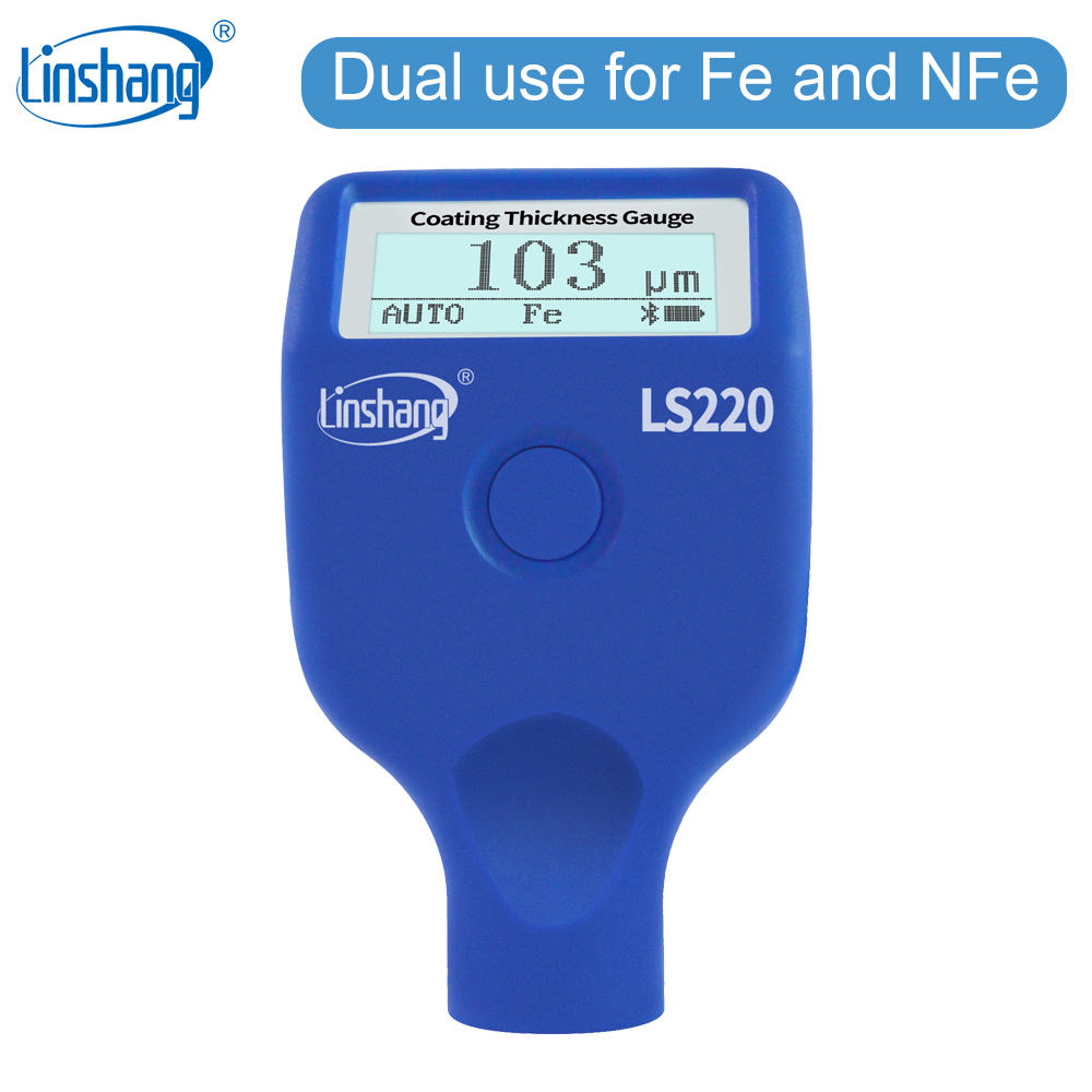 Paint Thickness Gauge - Linshang-LS220 자동차 페인트 측정기, 전기 도금