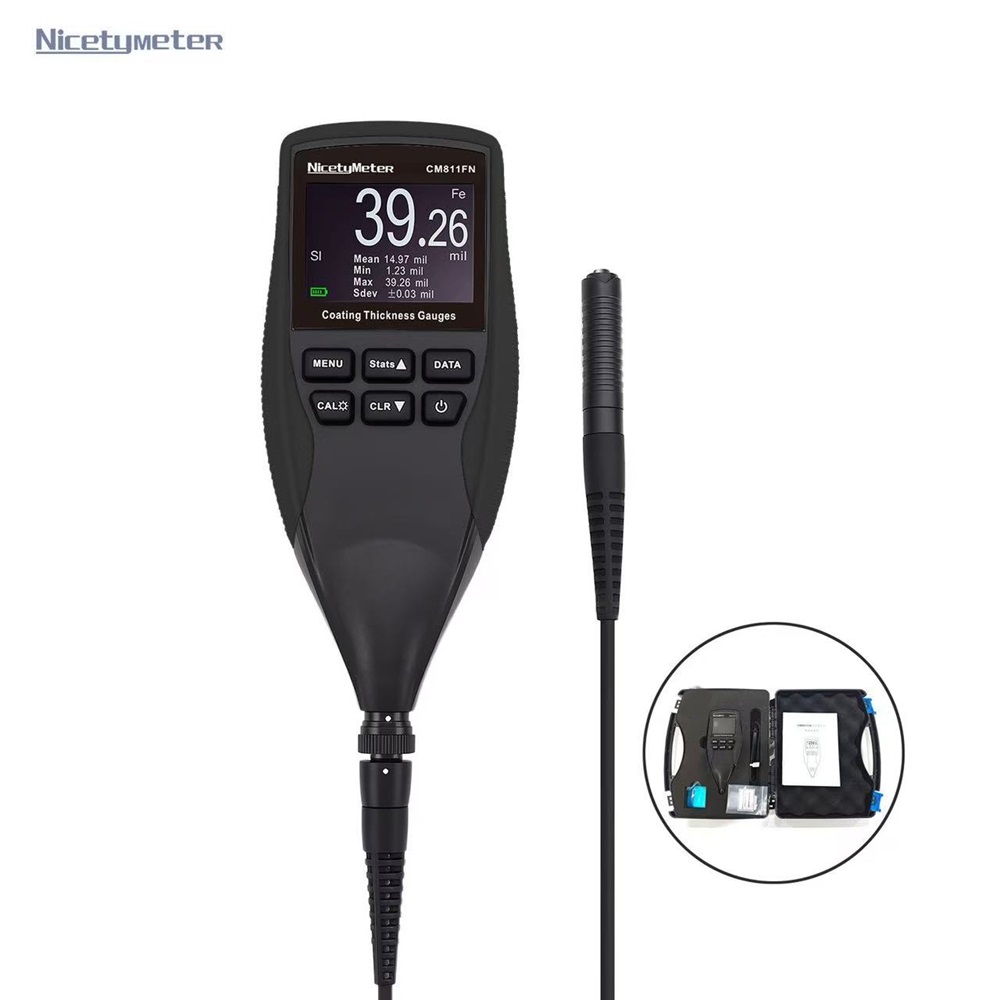 Paint Thickness Gauge - NicetyMeter Fe NFe 디지털 코팅 두께