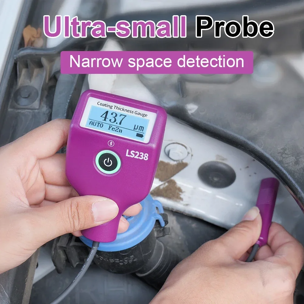 Paint Thickness Gauge - LS238 디지털 페인트 두께 게이지, Fe/Al
