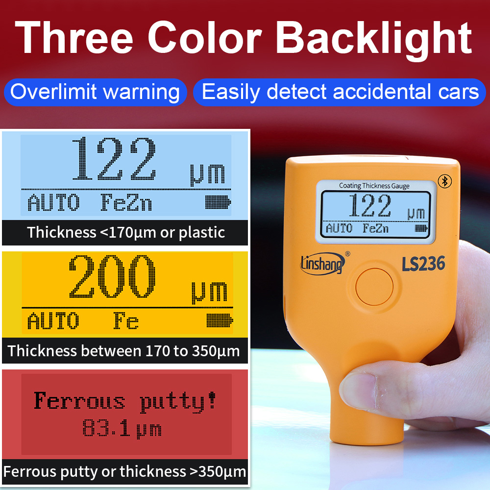 LS236 휴대용 자동차 도색 검사 코팅 두께 측정기  - Paint Thickness Gauge 리뷰 및 가격