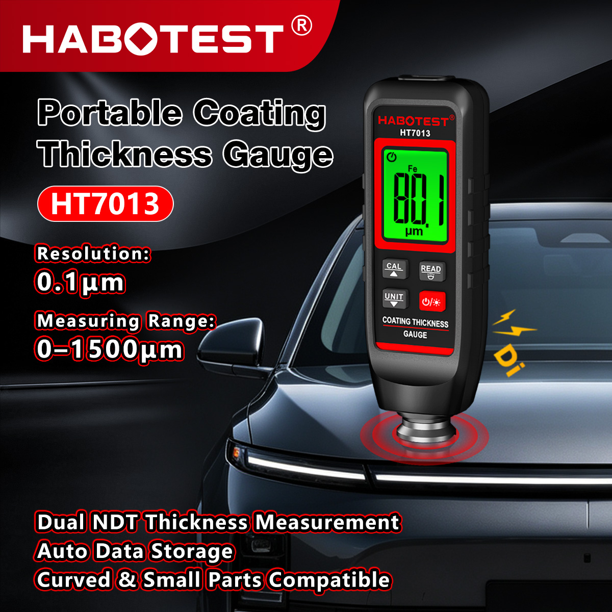 HABOTEST HT7013 코팅 두께 측정기 0-15 - Paint Thickness Gauge 리뷰 및 가격