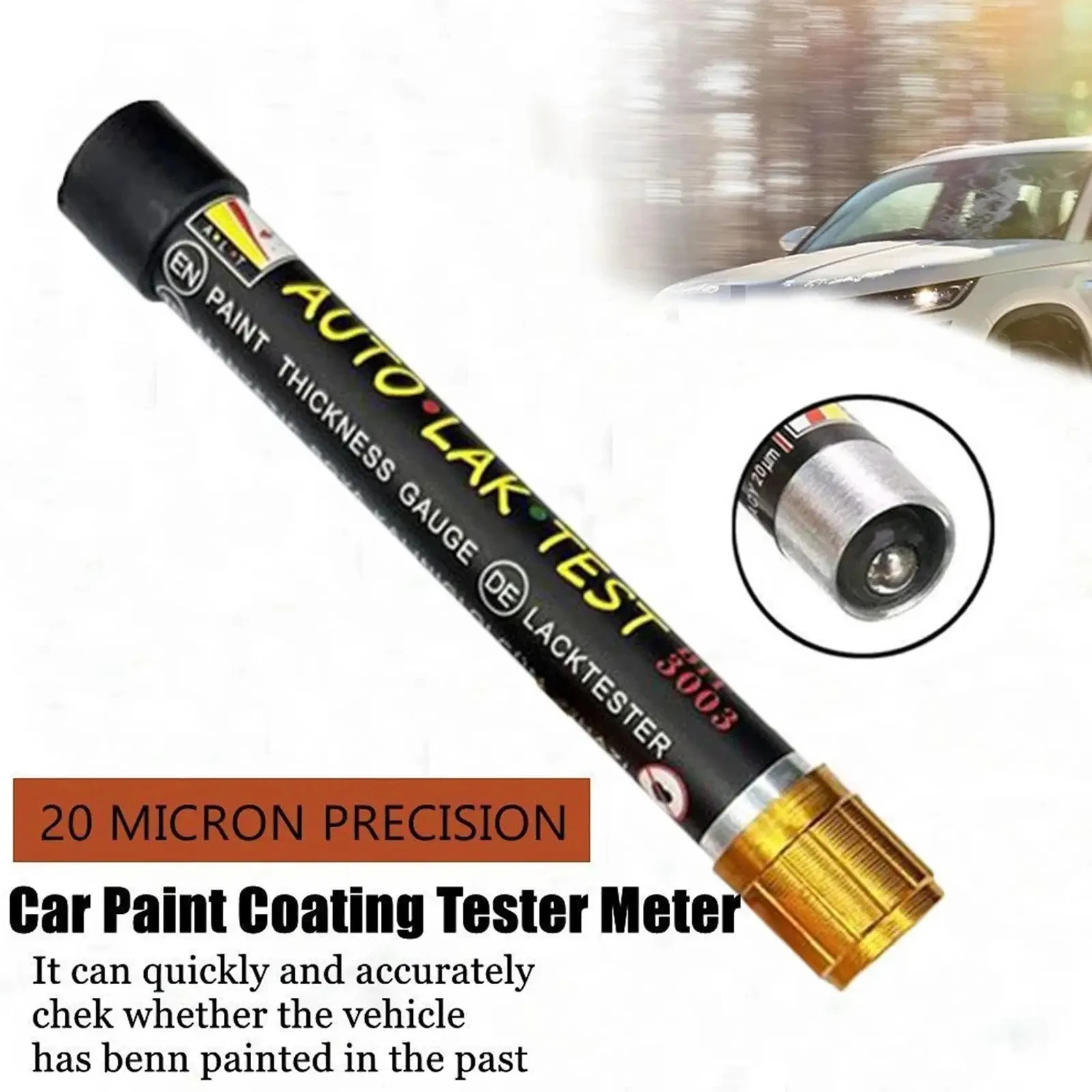 자동차 도장 두께 측정기 자석 팁 스케일이 있는 자동차 - Paint Thickness Gauge 리뷰 및 가격