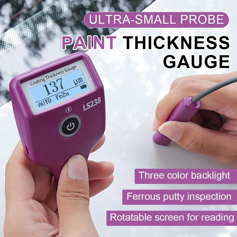 LS238 디지털 페인트 두께 게이지, Fe/Al 자동 - Paint Thickness Gauge 리뷰 및 가격